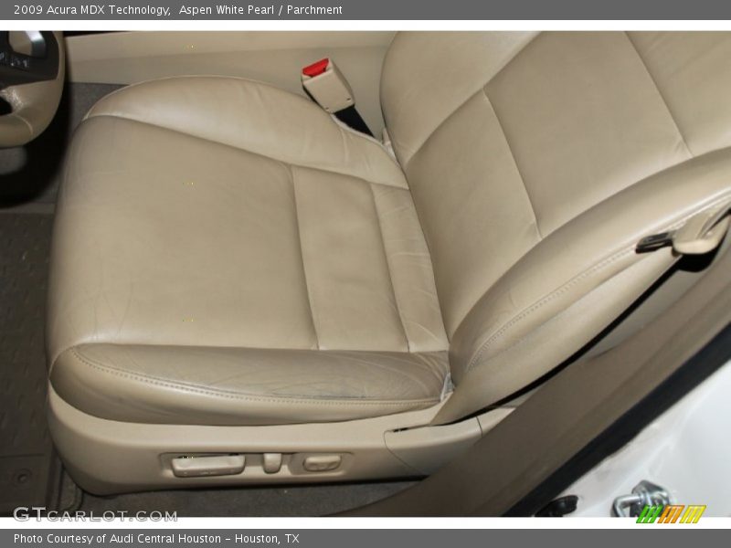 Aspen White Pearl / Parchment 2009 Acura MDX Technology