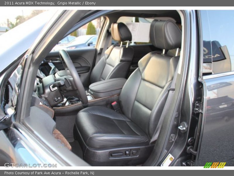 Grigio Metallic / Ebony 2011 Acura MDX Technology