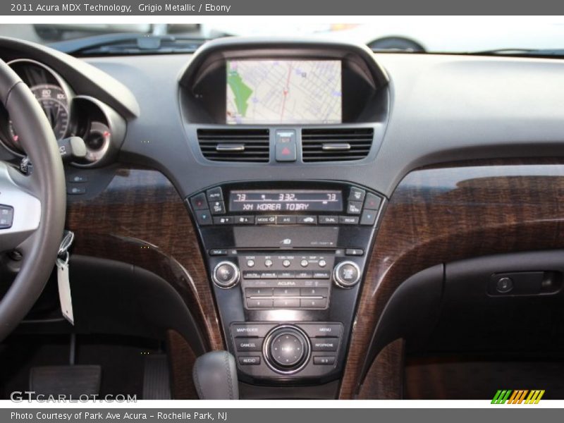 Grigio Metallic / Ebony 2011 Acura MDX Technology