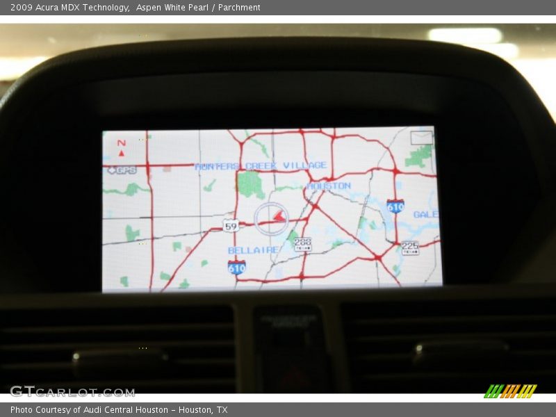 Aspen White Pearl / Parchment 2009 Acura MDX Technology
