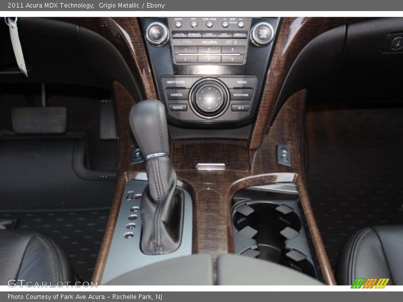 Grigio Metallic / Ebony 2011 Acura MDX Technology