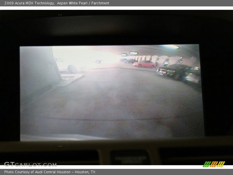 Aspen White Pearl / Parchment 2009 Acura MDX Technology