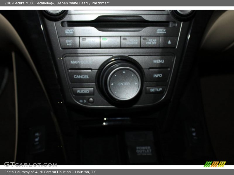 Aspen White Pearl / Parchment 2009 Acura MDX Technology