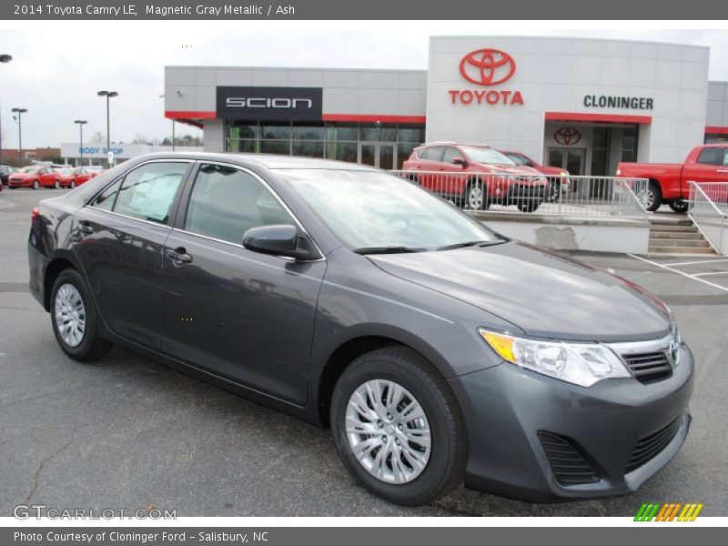 Magnetic Gray Metallic / Ash 2014 Toyota Camry LE