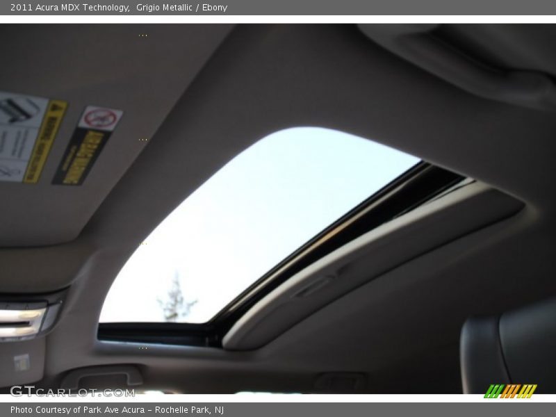 Grigio Metallic / Ebony 2011 Acura MDX Technology