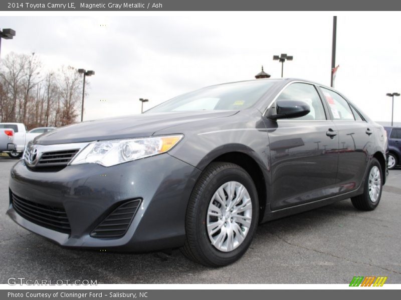Magnetic Gray Metallic / Ash 2014 Toyota Camry LE