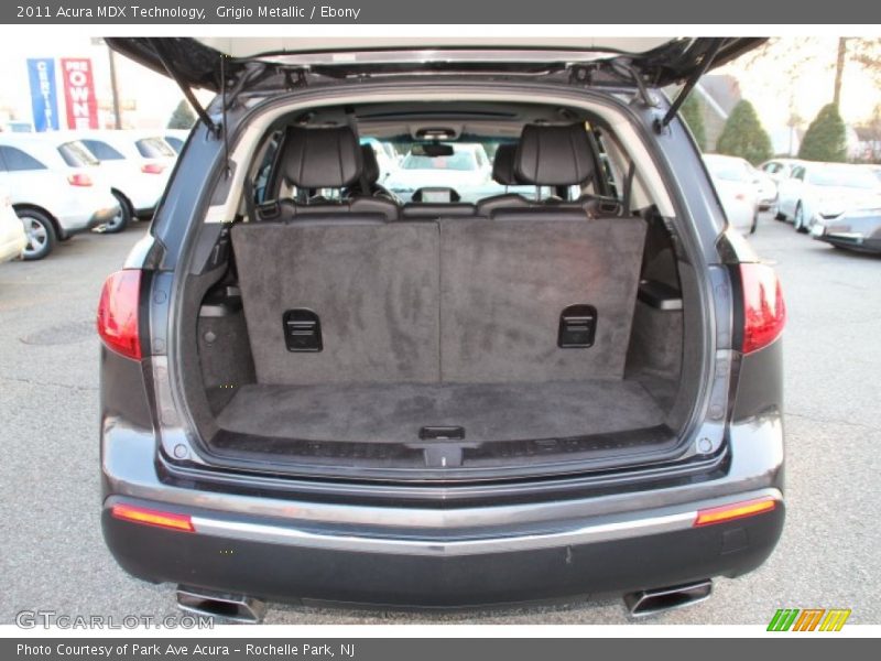 Grigio Metallic / Ebony 2011 Acura MDX Technology