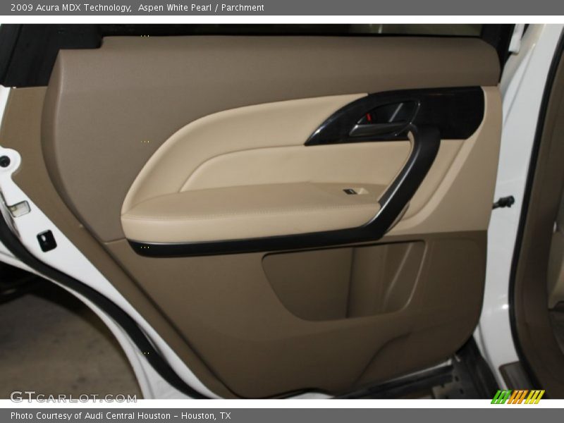 Aspen White Pearl / Parchment 2009 Acura MDX Technology
