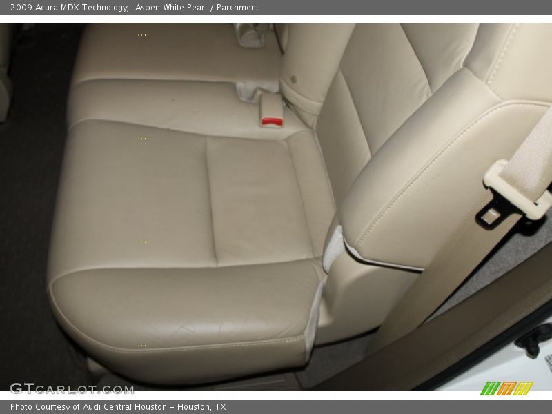 Aspen White Pearl / Parchment 2009 Acura MDX Technology