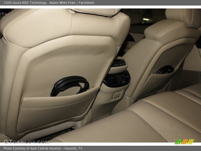Aspen White Pearl / Parchment 2009 Acura MDX Technology