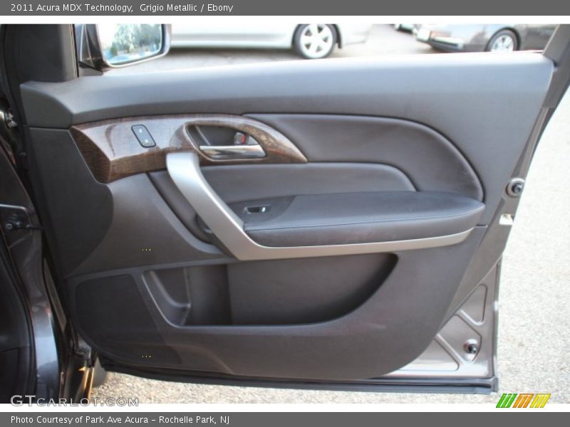 Grigio Metallic / Ebony 2011 Acura MDX Technology