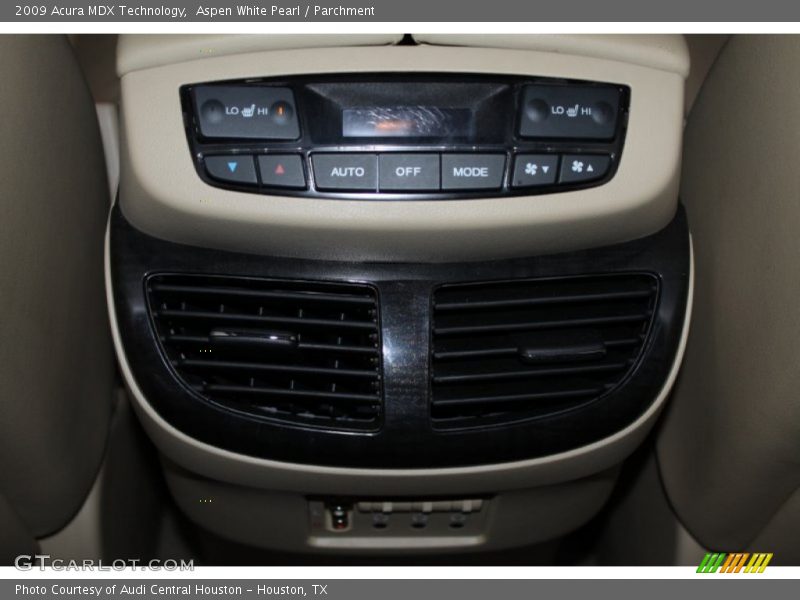 Aspen White Pearl / Parchment 2009 Acura MDX Technology