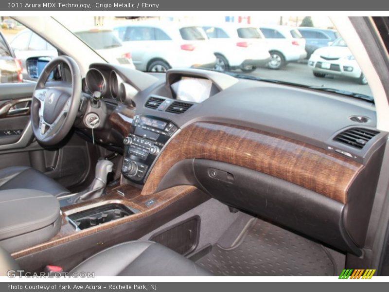 Grigio Metallic / Ebony 2011 Acura MDX Technology