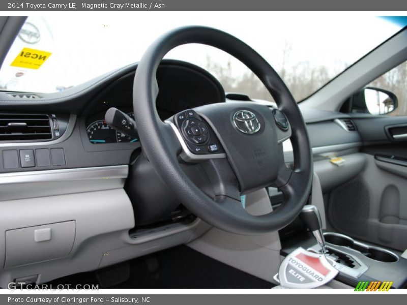 Magnetic Gray Metallic / Ash 2014 Toyota Camry LE