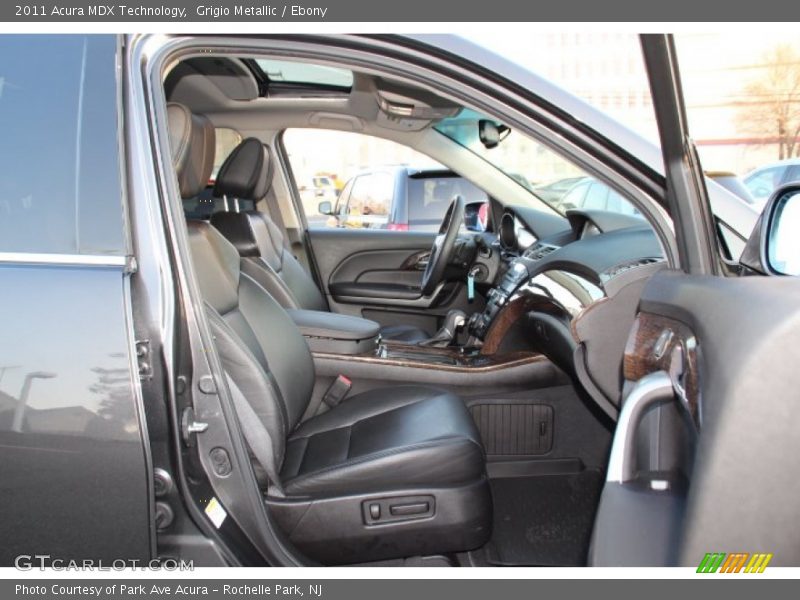 Grigio Metallic / Ebony 2011 Acura MDX Technology