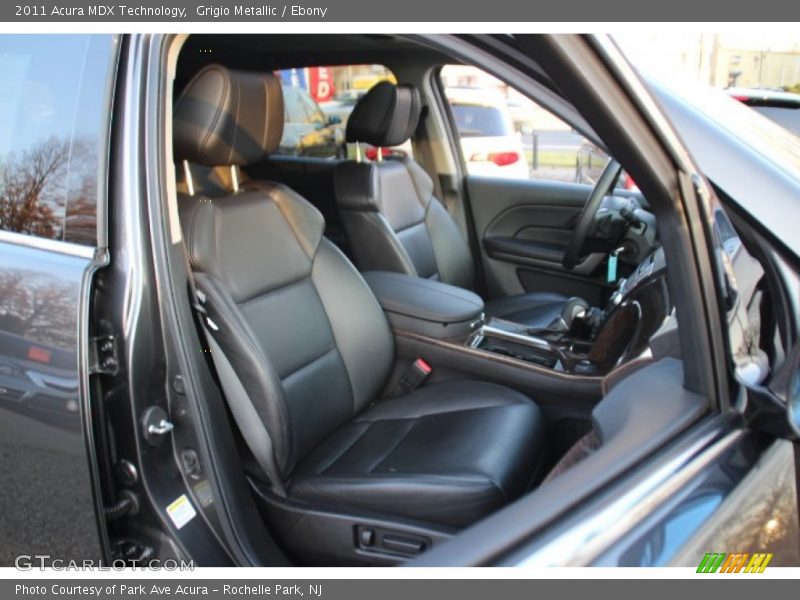Grigio Metallic / Ebony 2011 Acura MDX Technology