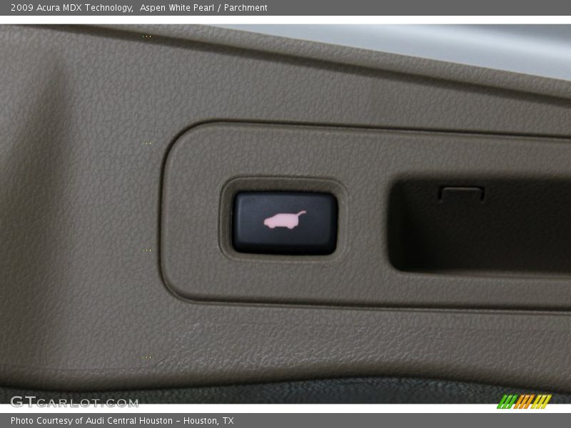 Aspen White Pearl / Parchment 2009 Acura MDX Technology