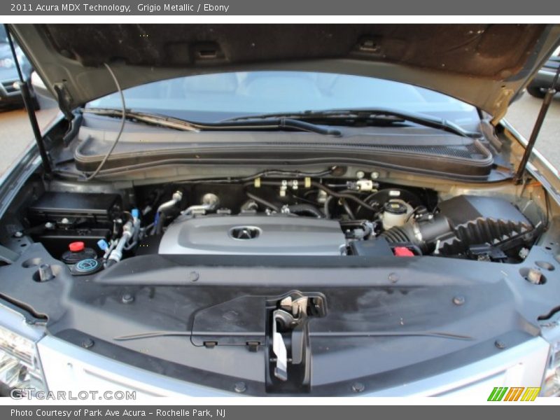 Grigio Metallic / Ebony 2011 Acura MDX Technology
