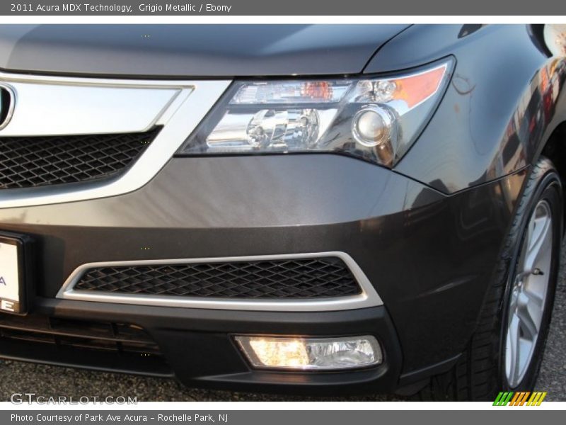 Grigio Metallic / Ebony 2011 Acura MDX Technology