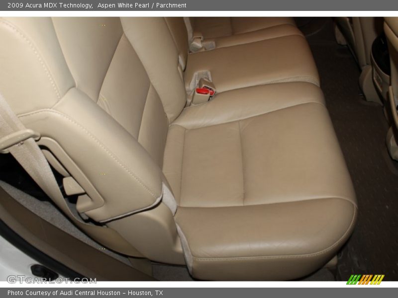 Aspen White Pearl / Parchment 2009 Acura MDX Technology