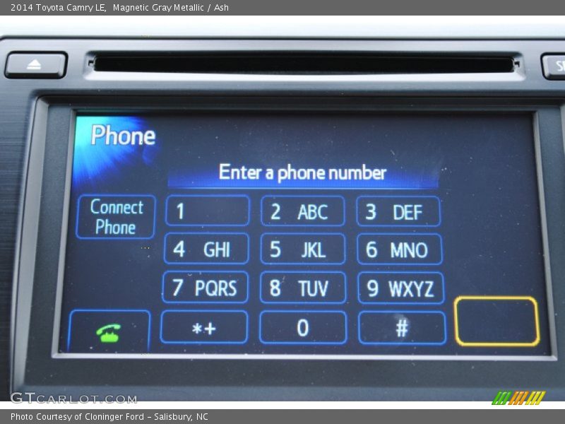 Magnetic Gray Metallic / Ash 2014 Toyota Camry LE