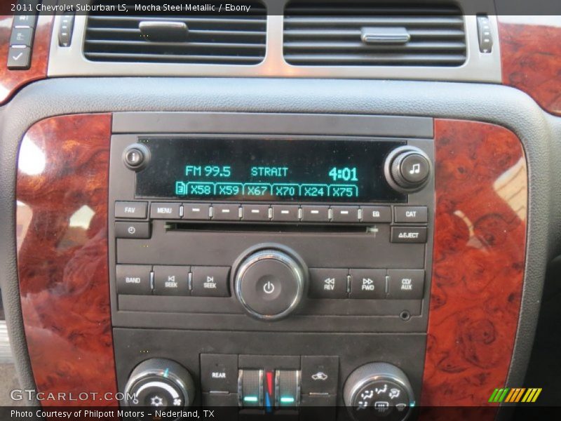 Mocha Steel Metallic / Ebony 2011 Chevrolet Suburban LS