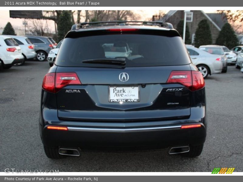 Bali Blue Pearl / Taupe 2011 Acura MDX Technology