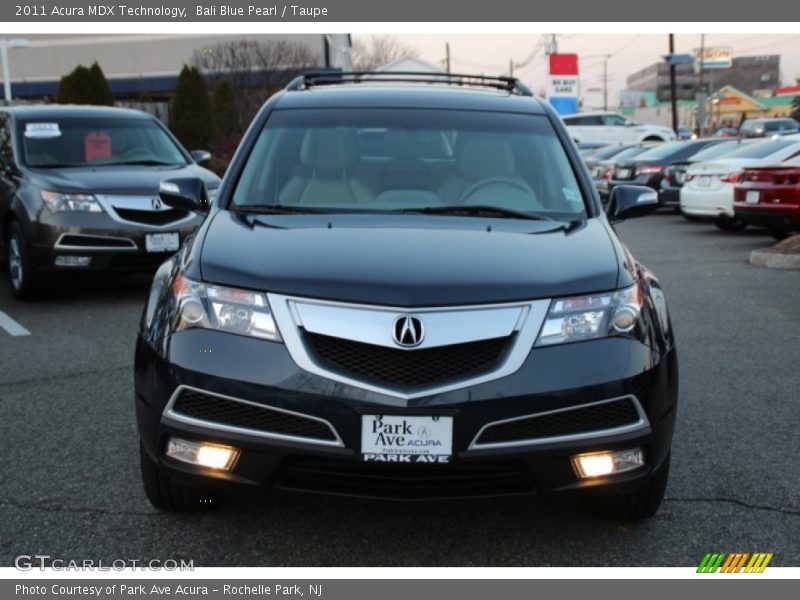 Bali Blue Pearl / Taupe 2011 Acura MDX Technology