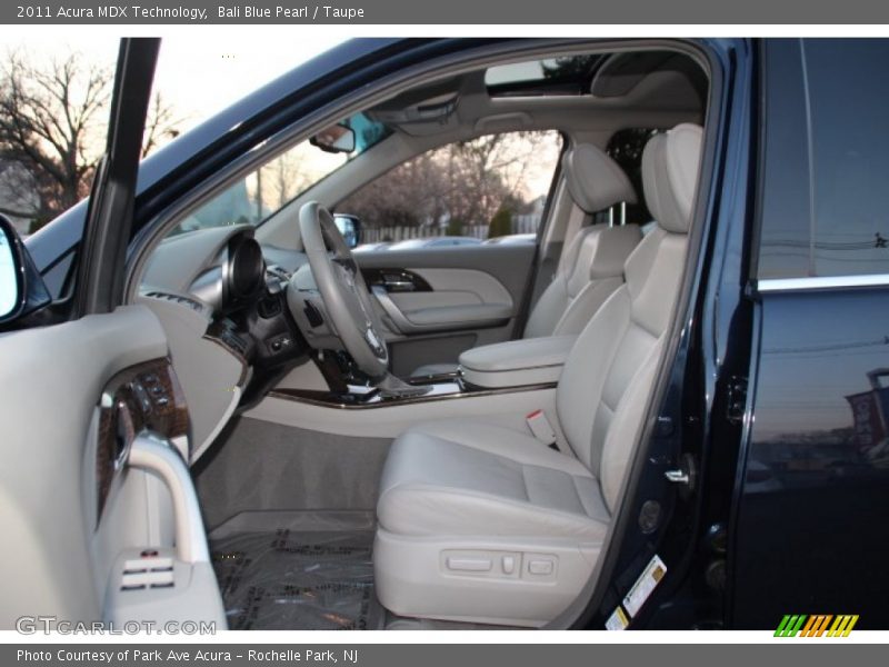 Bali Blue Pearl / Taupe 2011 Acura MDX Technology
