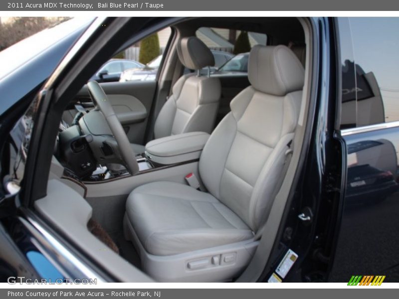 Bali Blue Pearl / Taupe 2011 Acura MDX Technology