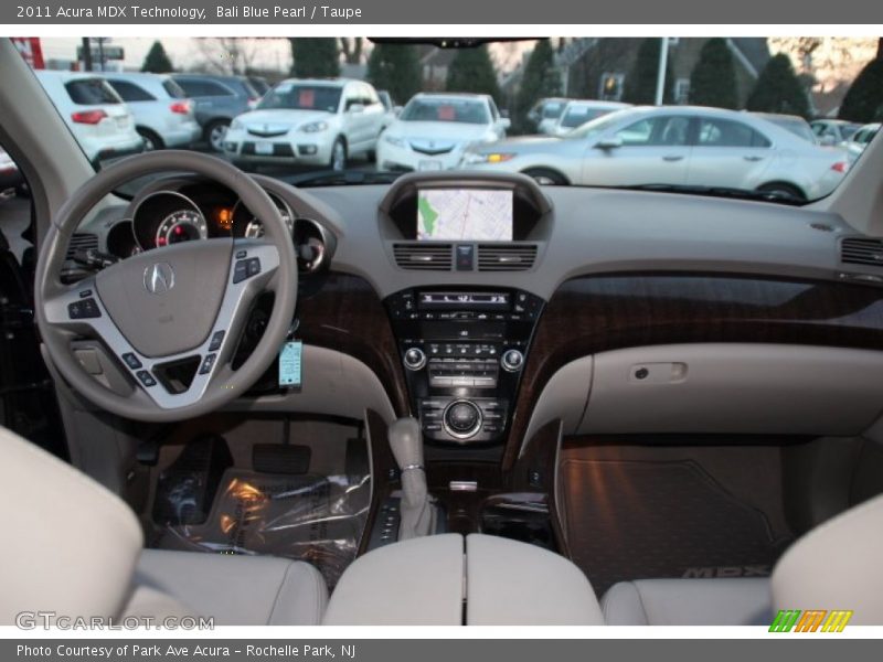 Bali Blue Pearl / Taupe 2011 Acura MDX Technology