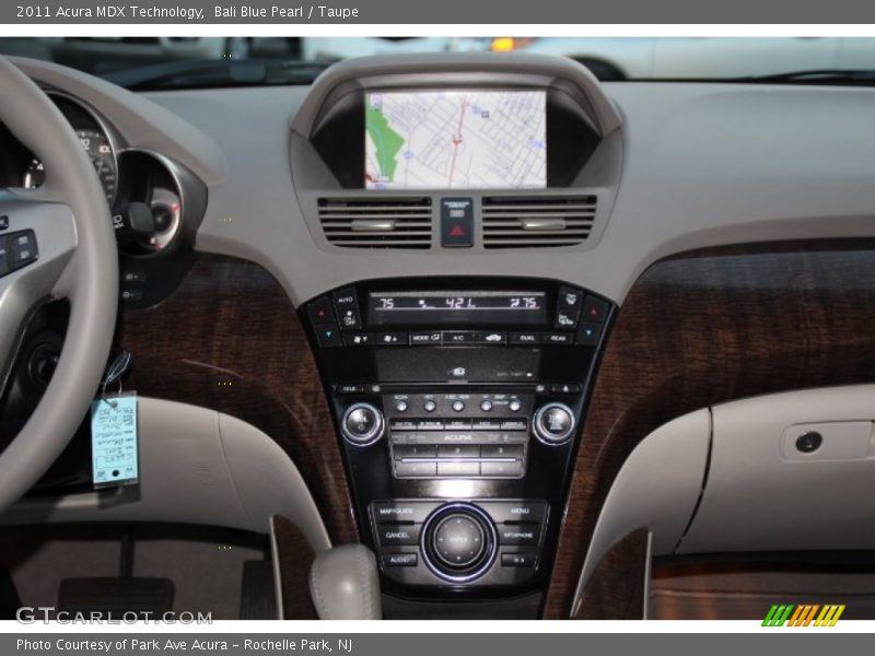 Bali Blue Pearl / Taupe 2011 Acura MDX Technology