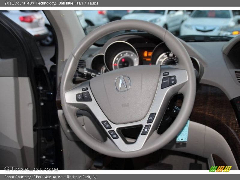 Bali Blue Pearl / Taupe 2011 Acura MDX Technology