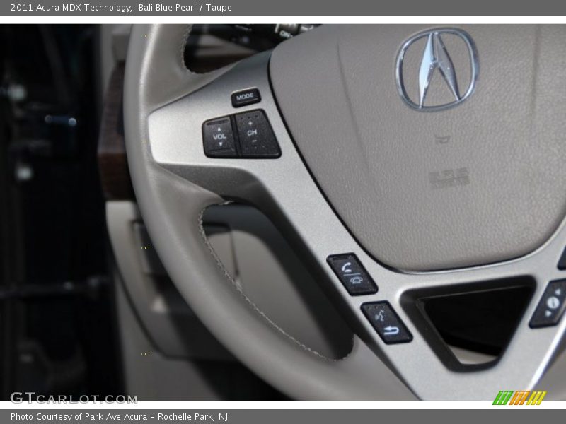 Bali Blue Pearl / Taupe 2011 Acura MDX Technology