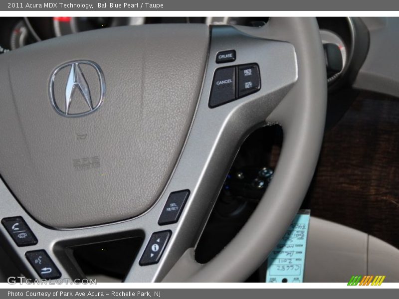 Bali Blue Pearl / Taupe 2011 Acura MDX Technology
