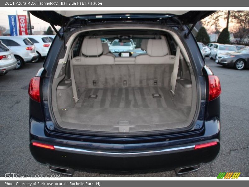 Bali Blue Pearl / Taupe 2011 Acura MDX Technology