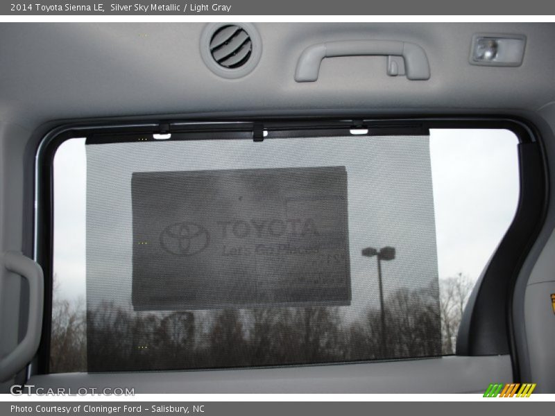 Silver Sky Metallic / Light Gray 2014 Toyota Sienna LE