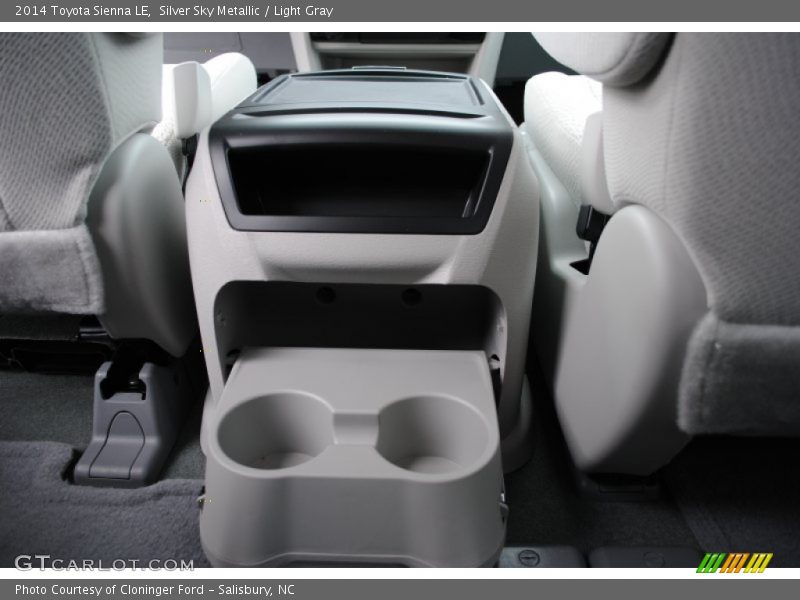 Silver Sky Metallic / Light Gray 2014 Toyota Sienna LE