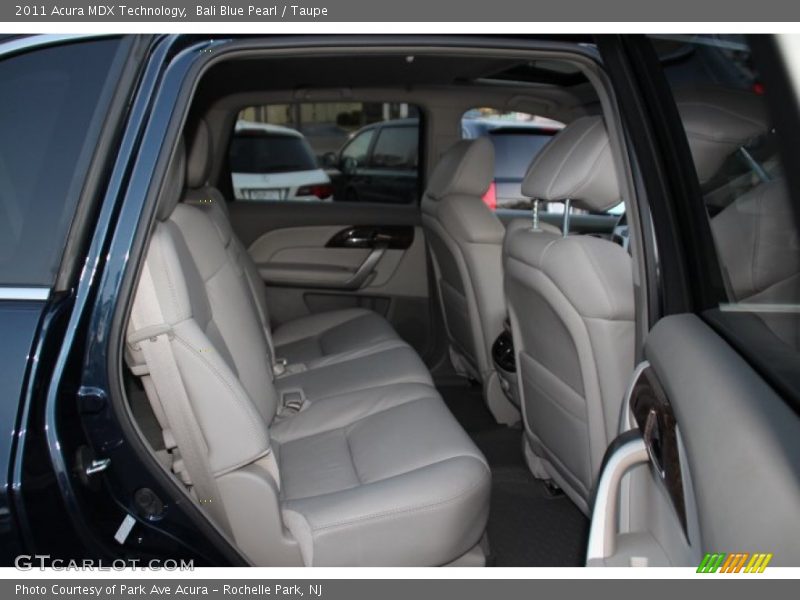 Bali Blue Pearl / Taupe 2011 Acura MDX Technology