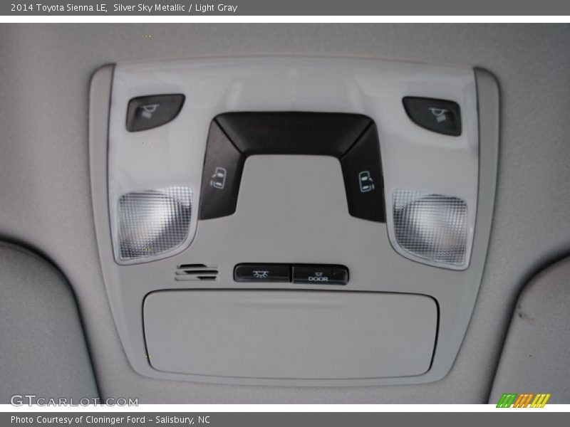 Silver Sky Metallic / Light Gray 2014 Toyota Sienna LE