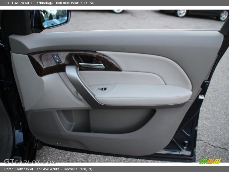 Bali Blue Pearl / Taupe 2011 Acura MDX Technology