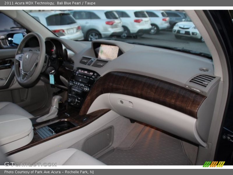 Bali Blue Pearl / Taupe 2011 Acura MDX Technology