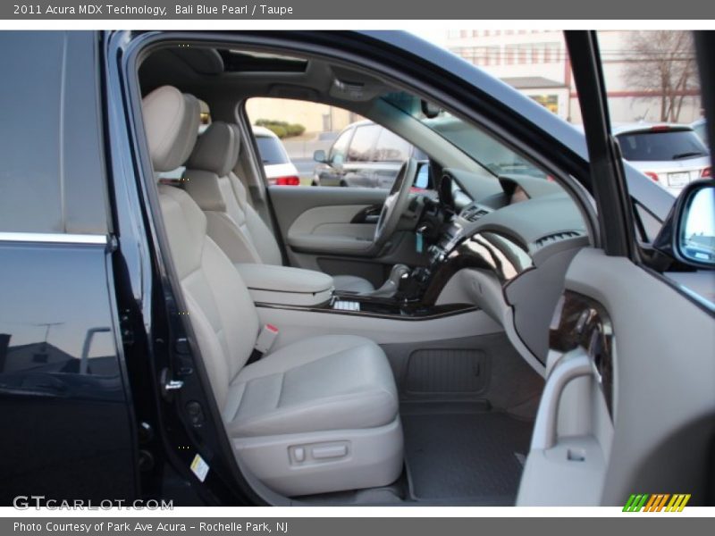 Bali Blue Pearl / Taupe 2011 Acura MDX Technology