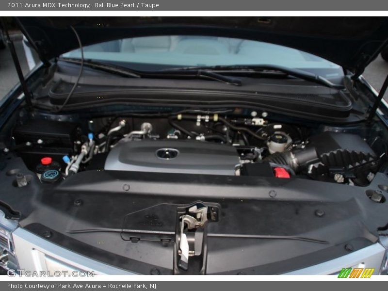 Bali Blue Pearl / Taupe 2011 Acura MDX Technology