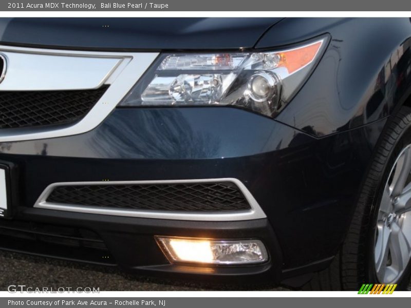 Bali Blue Pearl / Taupe 2011 Acura MDX Technology