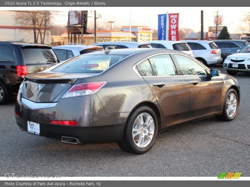Grigio Metallic / Ebony 2010 Acura TL 3.5 Technology