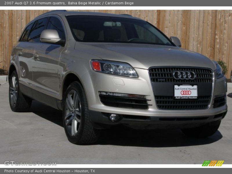 Bahia Beige Metallic / Cardamom Beige 2007 Audi Q7 3.6 Premium quattro