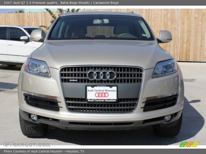 Bahia Beige Metallic / Cardamom Beige 2007 Audi Q7 3.6 Premium quattro