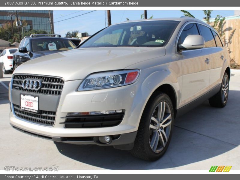 Bahia Beige Metallic / Cardamom Beige 2007 Audi Q7 3.6 Premium quattro