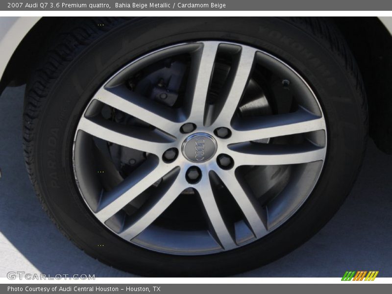 Bahia Beige Metallic / Cardamom Beige 2007 Audi Q7 3.6 Premium quattro